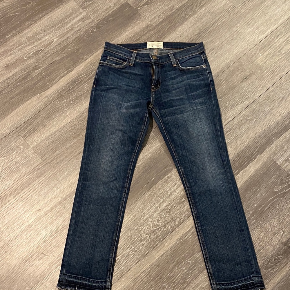 Current/Elliott Dark Blue Women Jeans
